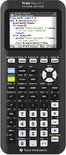 Zwarte TI-84 Plus CE-T Python Edition rekenmachine.