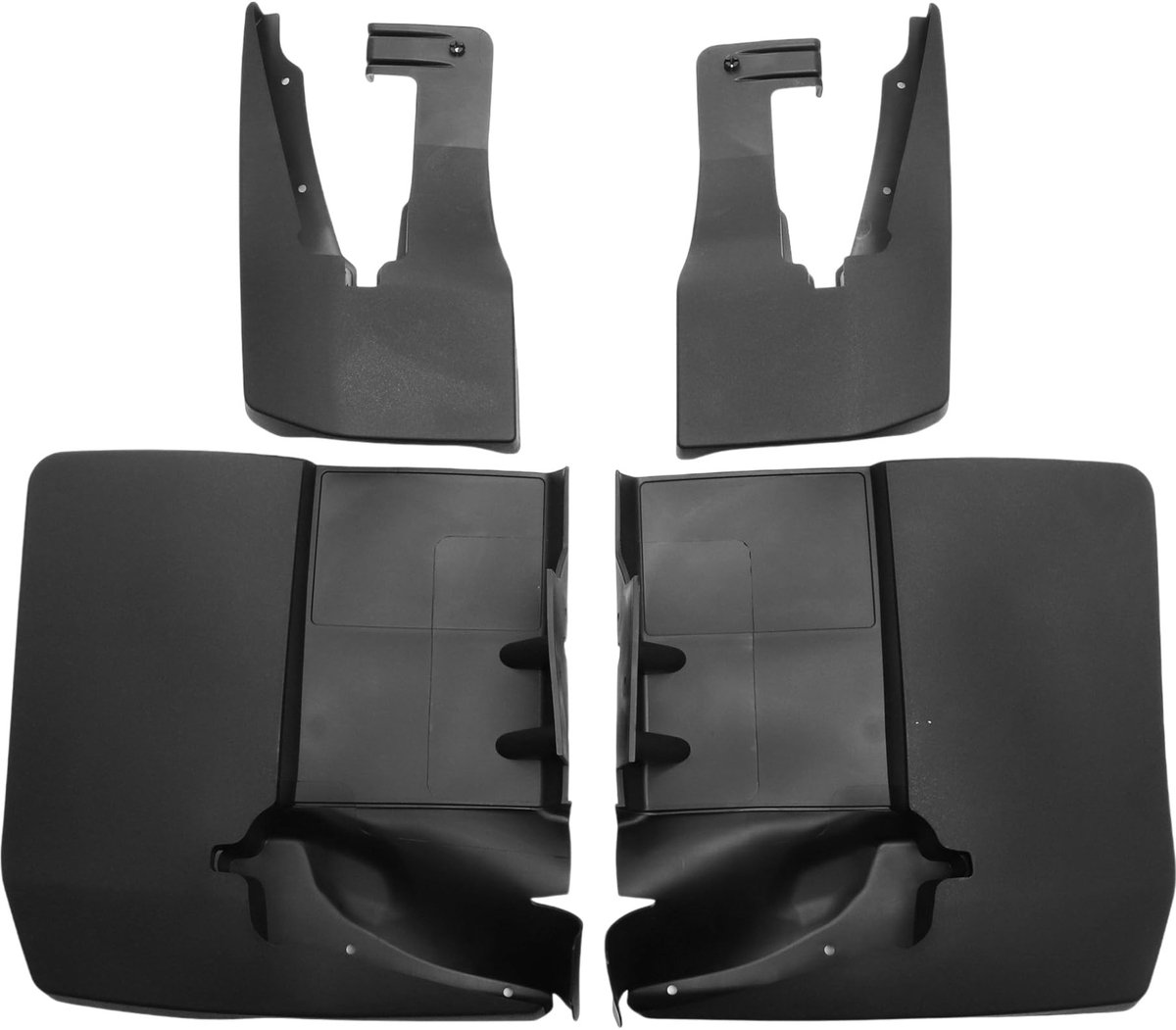 Dailygoods - 1 Set Spatborden Spatschermen voor Mercedes Benz Sprinter 2006-2017 (zes wielen) Voor- en Achter Spatborden Met Montageaccessoires