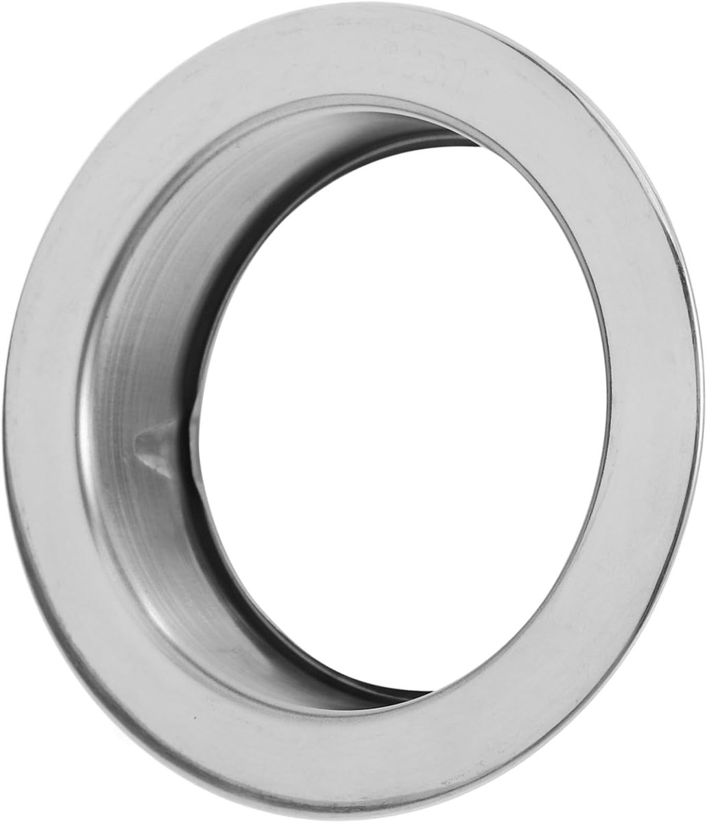 Wandafdekking - Gat Decoratie - Muur Afwerken - Roestvrij Staal - 80mm Diameter - Zilver