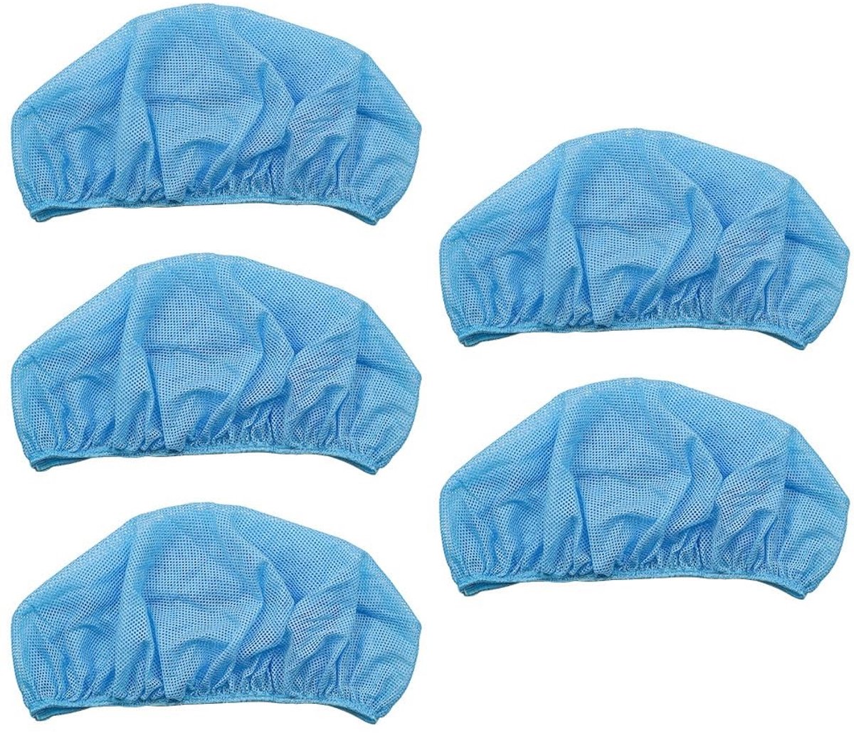 Dailygoods- Chef Hoed 5-Pack - Verstelbare Hoed - Ademend Mesh - Comfortabel - Lichtgewicht - Geschikt voor Horeca - Koksmuts