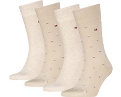 Tommy Hilfiger Herensokken 4-pack Beige