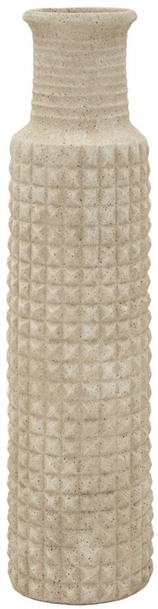 Mauro Ferretti Vaas Sand Outdoor Vase Ø 28×110 cm Beige