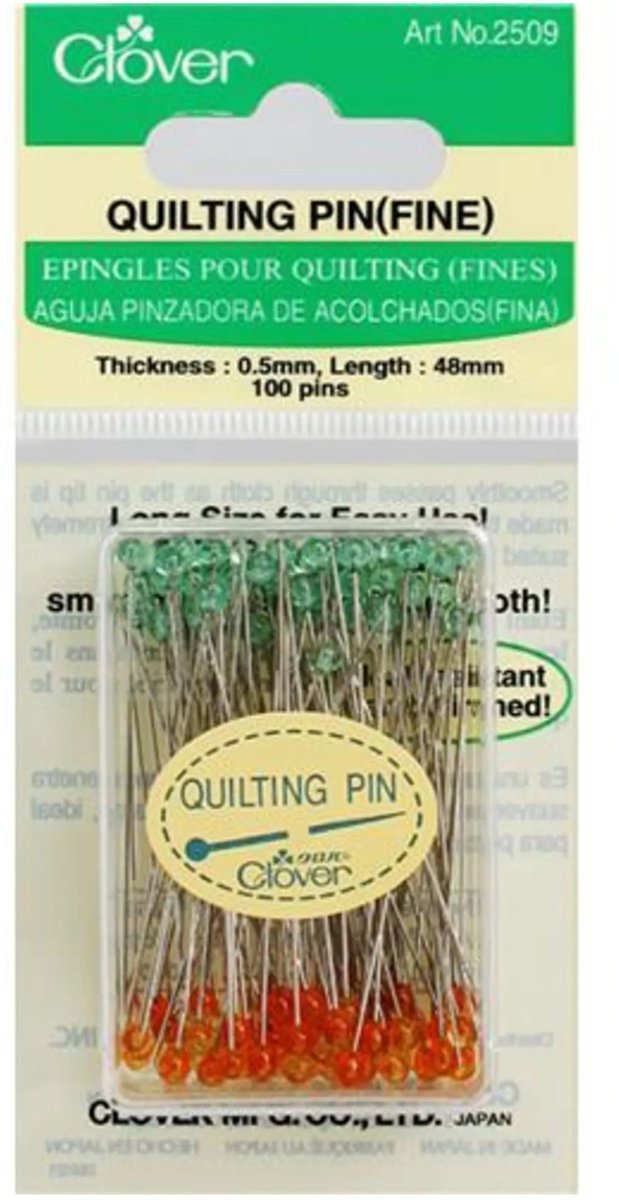 Clover Quilting Pins Fine