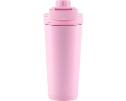 XXL Nutrition XXL Nutrition Thermo Shaker V2 - Roze - RVS Shakebeker - 800 ml