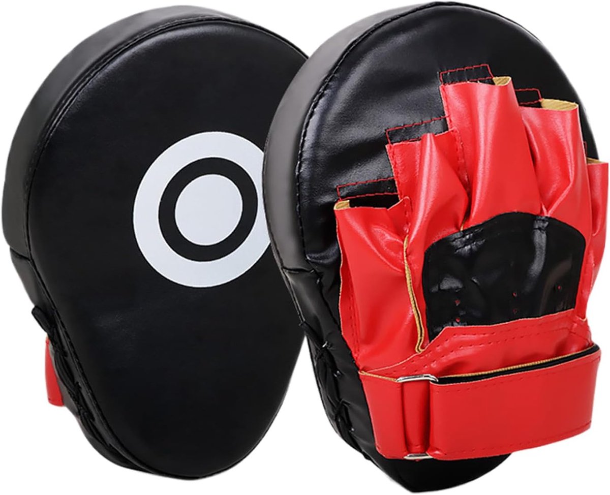 Boks Trainingspads - Stootkussens - Kickboksen Trainen - Schokabsorberend - 25x17x8cm - Zwart