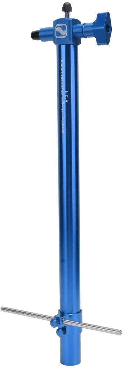 Dailygoods- Derailleurhanger Uitlijnmeter - Derailleur Uitlijningstool - Eenvoudige Bediening - Onderhoudsaccessoire - Blauw - Precisie-instelling