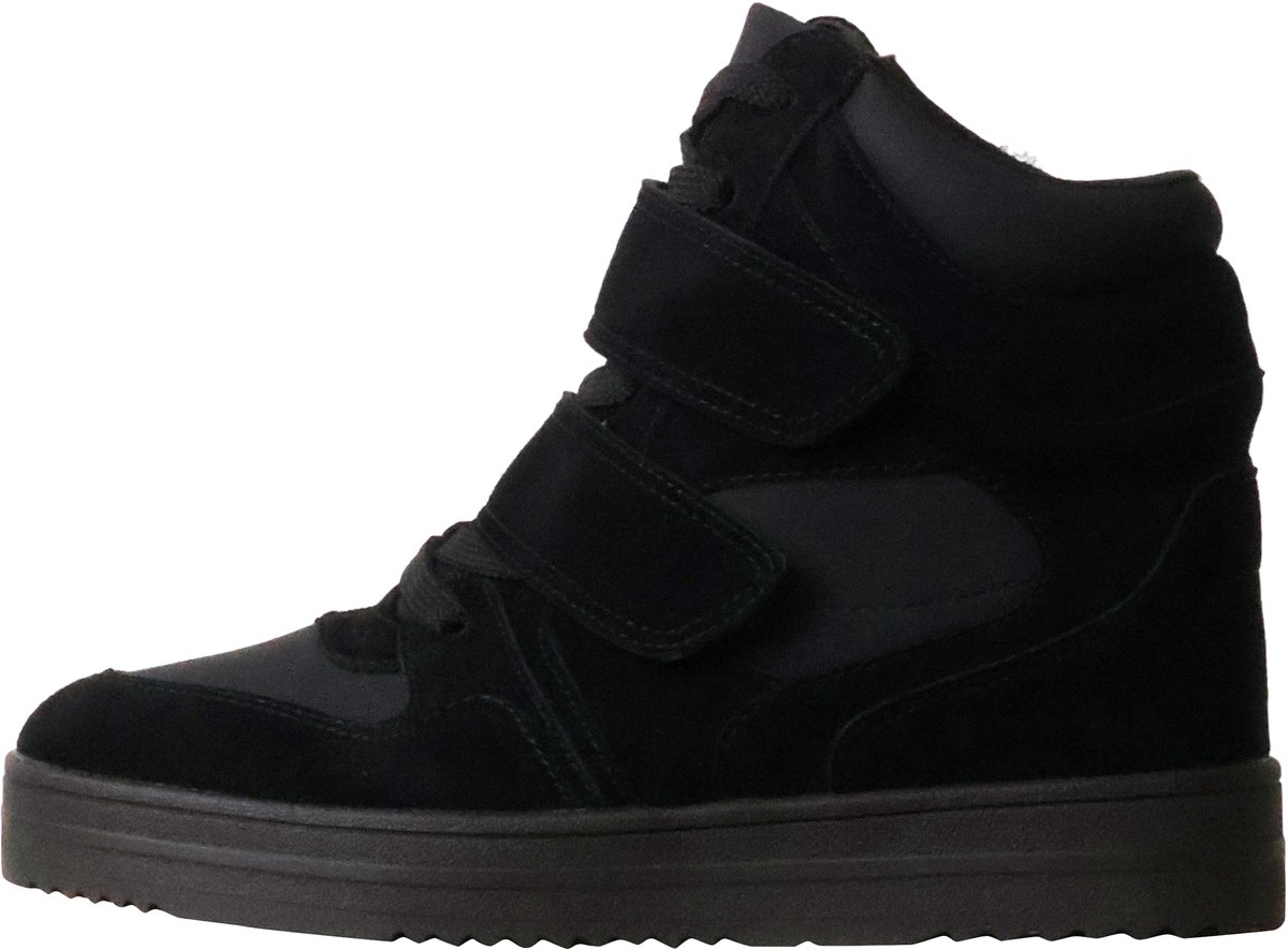 Hoge sneakers met klittenband