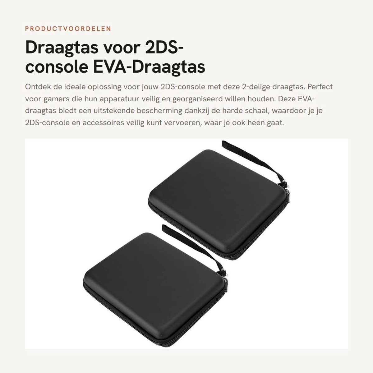 Dailygoods- Draagtas Schokbestendig - Eva Draagtas - Waterdicht