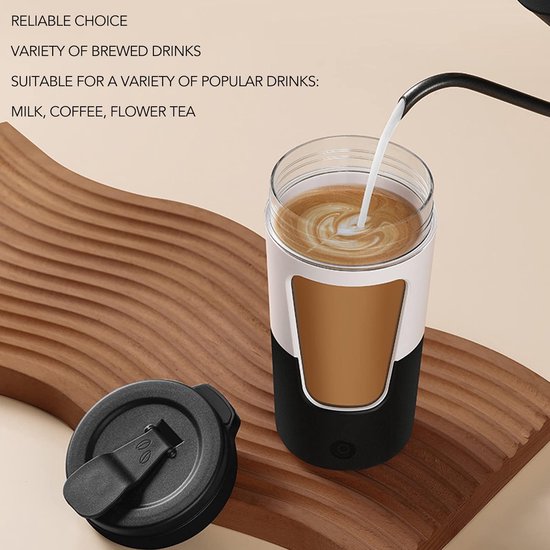 aladdien - Roeren Koffiekopje - Oplaadbare mengbeker - Automatisch mixen - Draagbare multifunctionele mixer - Sportwaterfles - Drinkware - Geschikt .. van Merkloos — afbeelding 5