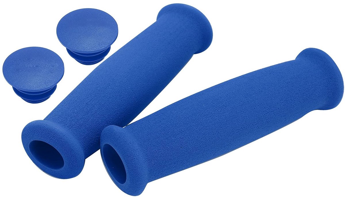 Dailygoods- Fietsstuurgrepen Antislip - Schuimspons Handgrepen - Lichtgewicht Mountainbike Handvatten - Fiets Hand Bar End Grips - 2 Stuks - Fietsgrips