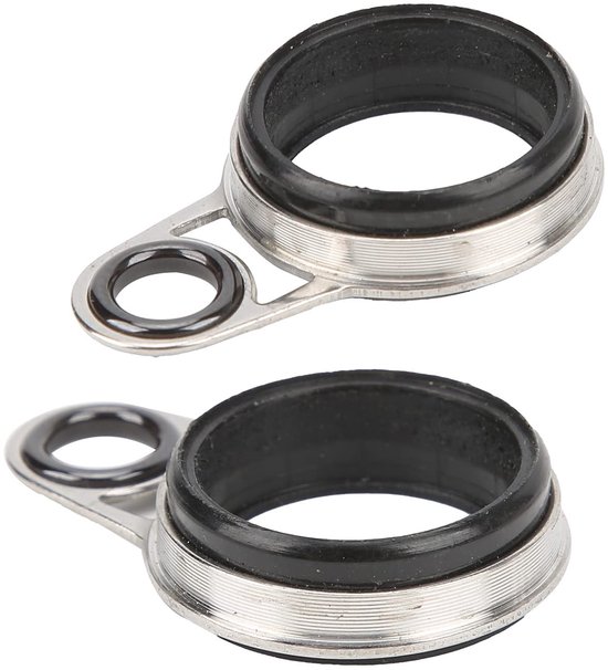 Dailygoods- Winding Check Hoogwaardig Roestvrij Staal - Hengel Gids Ring - Draagbaar - Slijtvast - Compact Ontwerp - Bescherming Vislijn - Hengelring van Dailygoods — afbeelding 2