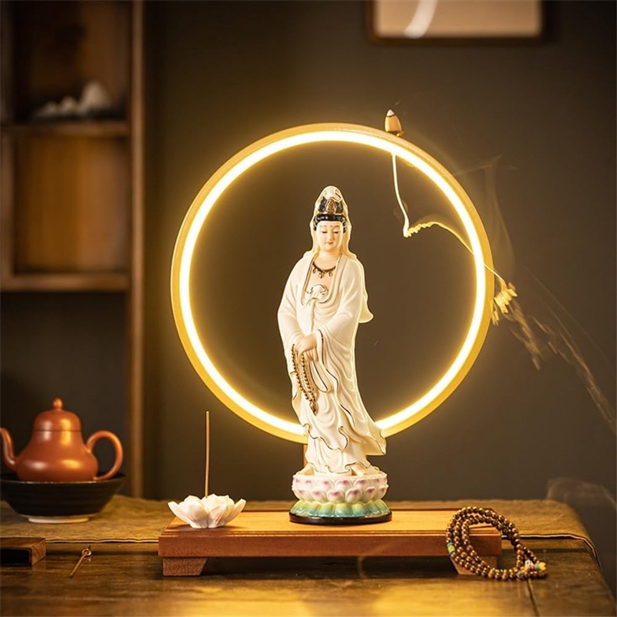 Boeddha Beeld - Zen Decoratie - Interieur Verfraaien thumbnail 2
