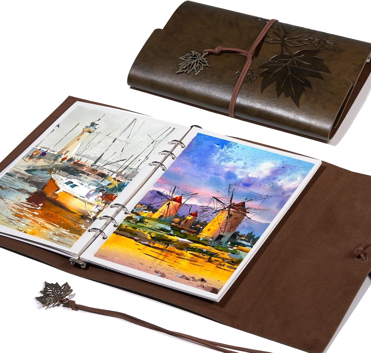 Schetsboek Waterverf - Tekenen Schrijven - Artistiek Maken - 100% Katoen Zuurvrij - 20 Vel 300gsm - Niet Gespecificeerd