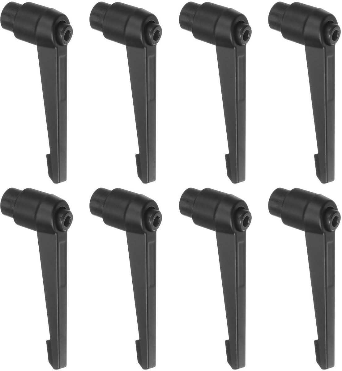 Dailygoods- Klemhendels 8 Stuks - Verstelbare Binnendraadknoppen - Roterende Schroefvergrendeling - Quick Release - Ergonomische Handgrepen - Duurzaam Materiaal - Snelspanknoppen