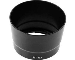 Zonnekap ET-63 voor Canon EF-S 55-250mm f/4-5.6 IS STM met 58mm filtermaat