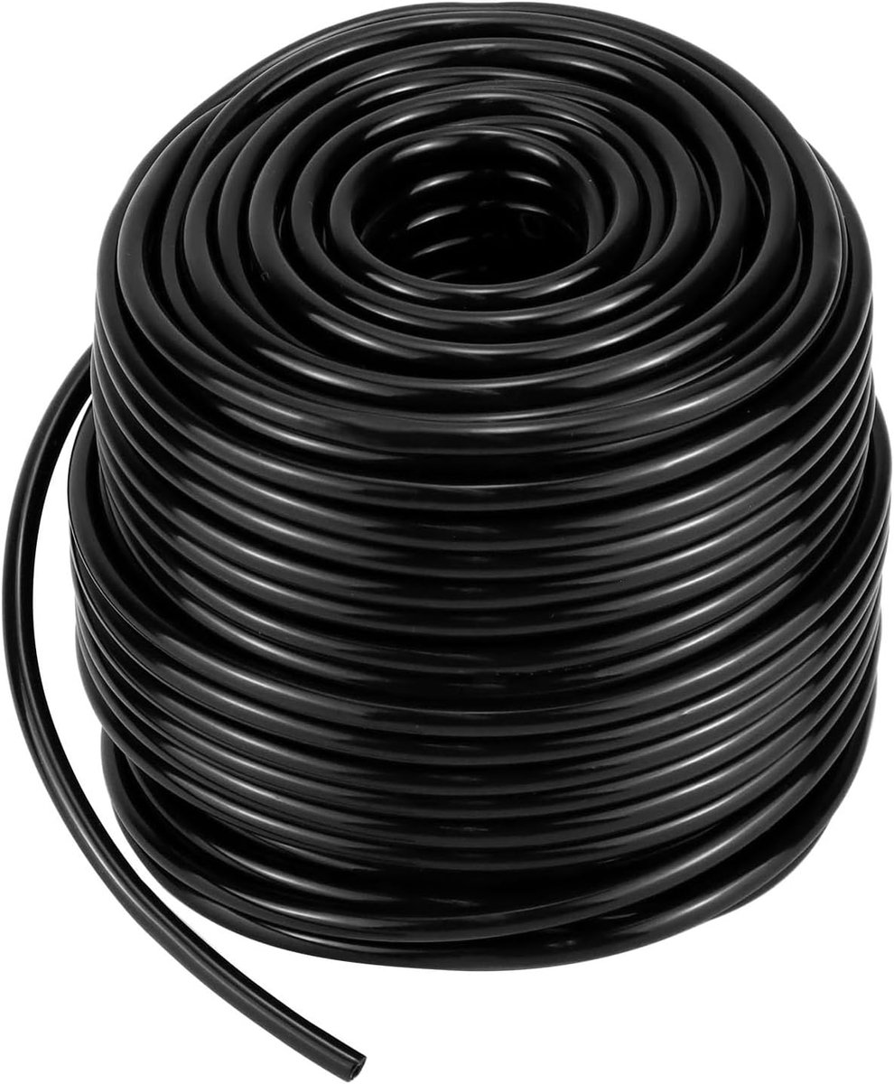 Toevoerleiding Systeem - Flexibele Slang - Efficiënt Water Geven - UV-Gestabiliseerd PE - 12mm 5 Meter - Zwart