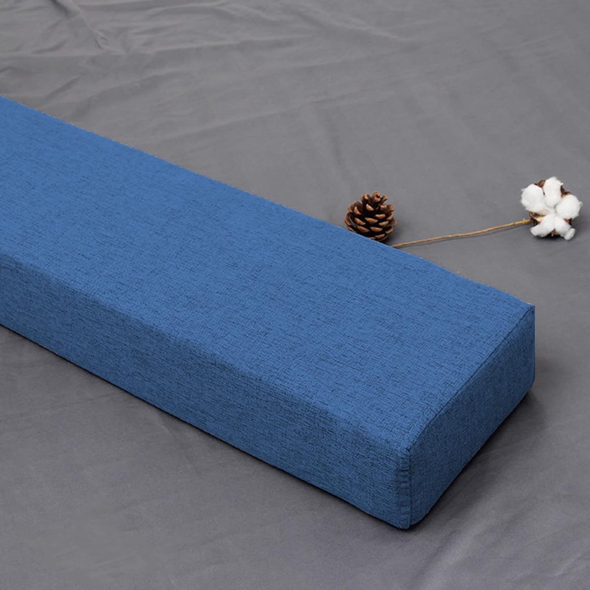 Bed vulkussen - Matrasvulling hoofdbord - Kieren dichten - Afneembare hoes - 120 x 5 x 8 c