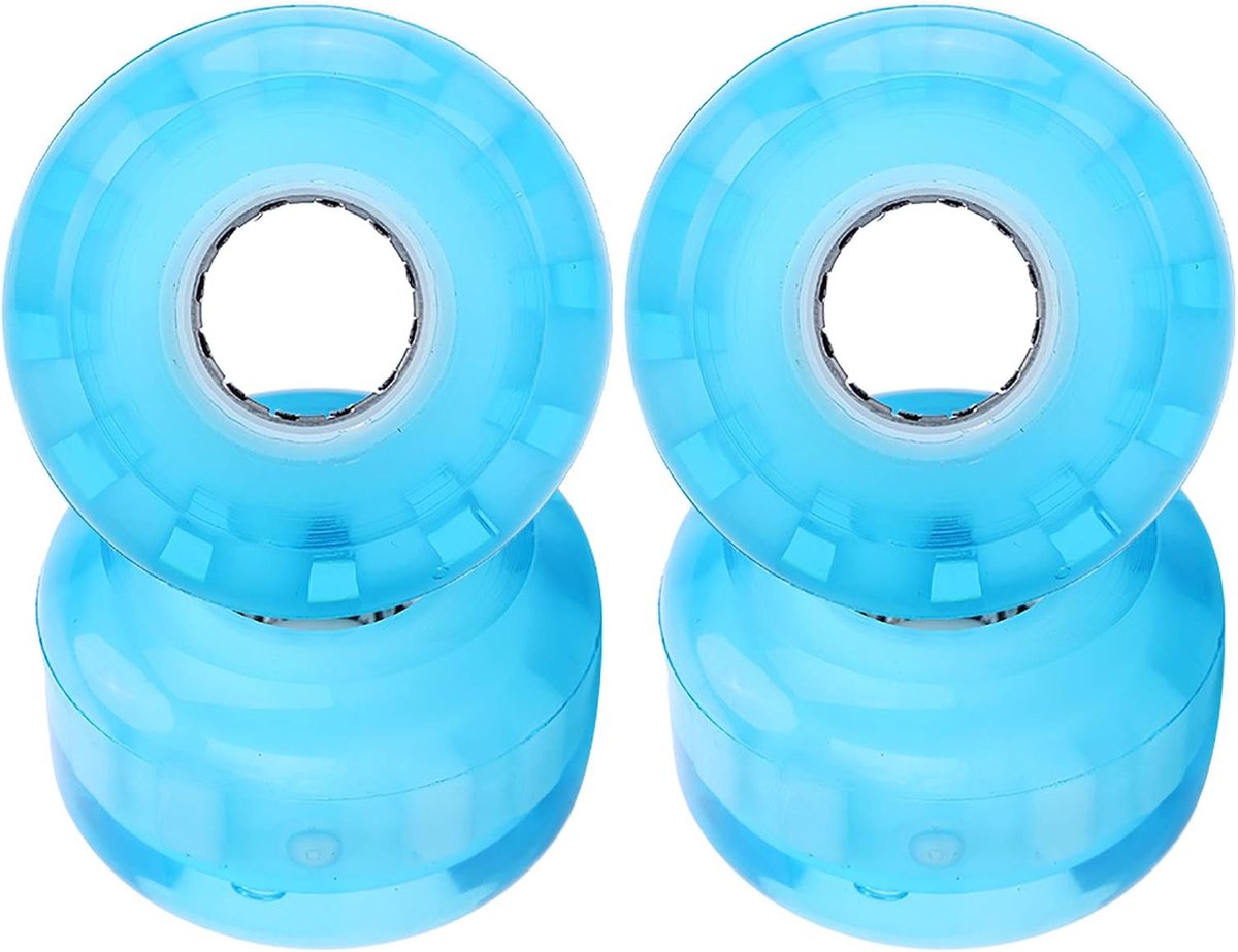 Skateboard Wielen Longboard Wielen Soepel Skaten Hoge Elasticiteit 4 Stuks 52mm