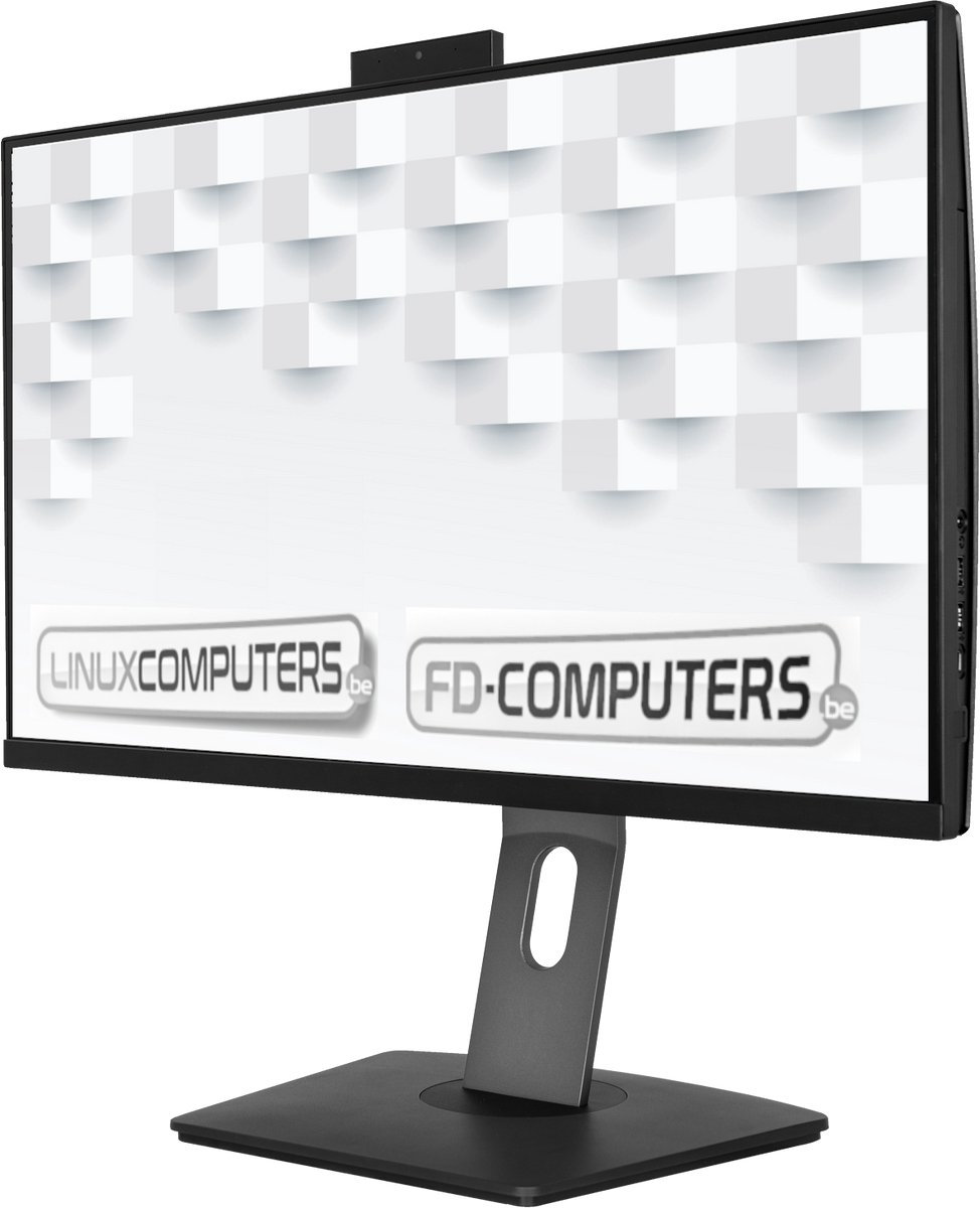 Linux All-In-One Computer 27" | i5-14400 | 16 GB ram | 512 GB SSD | MET DVD-writer |Linux naar keuze, Ubuntu, Linux Mint, Debian thumbnail 2