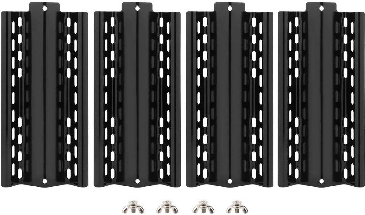 Dailygoods- Grillwarmtetent Duurzaam - Warmteplaat voor Gasbarbecue - Roestvrij Staal - Hoge Veiligheid - Eenvoudige Installatie - Slijtvast