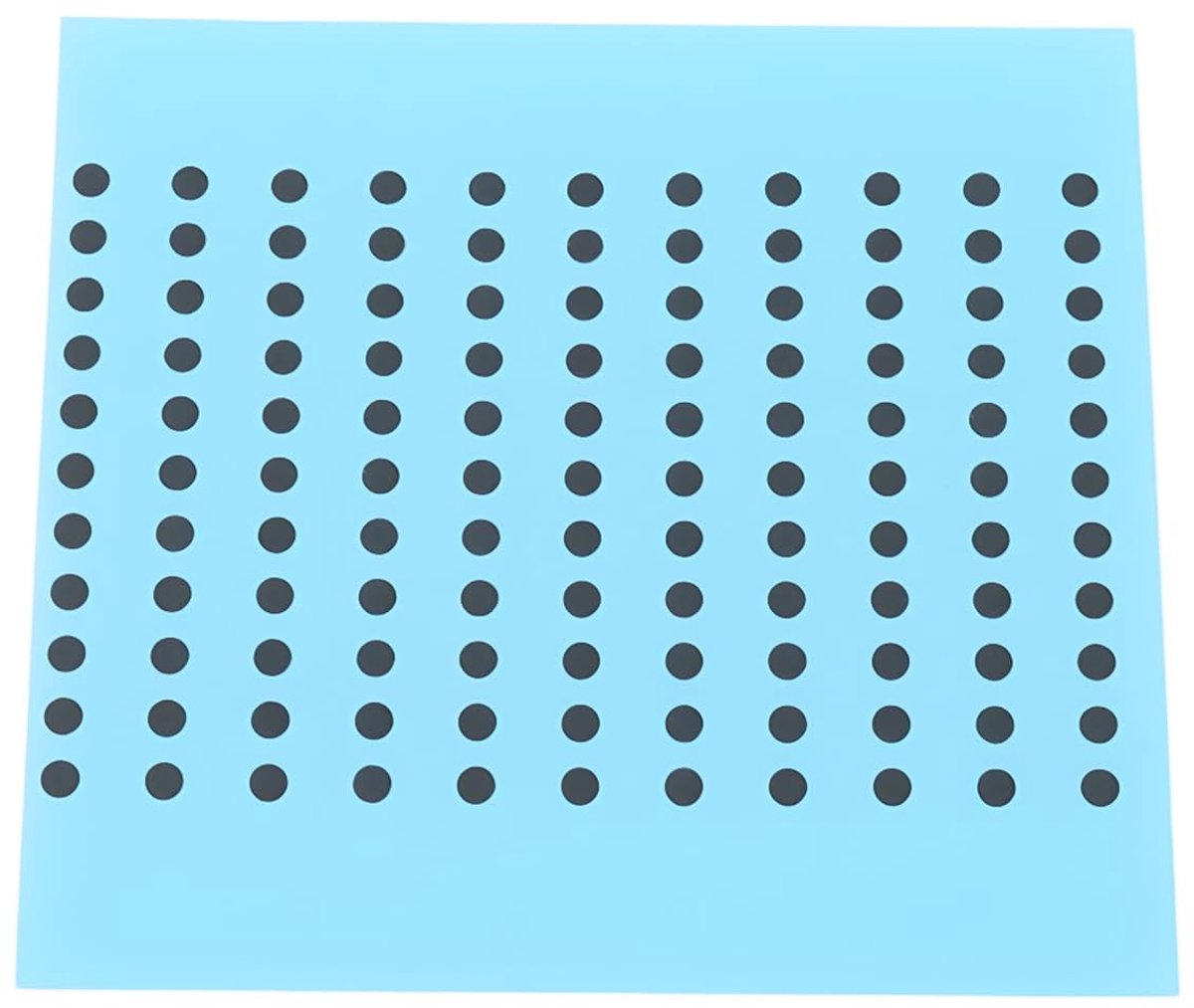 Dailygoods - 1 Blad 3mm Geleidende Knop Pads voor Elektronische Apparaten