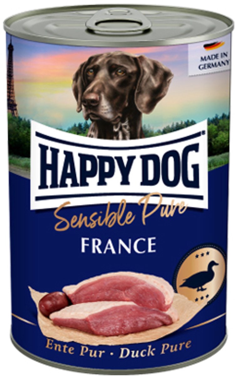 Happy Dog Happy Dog Sensible Pure France - Eend - 12 x 400 g