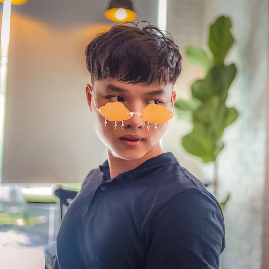Zonnebril Randloos - UV-bescherming - Vlieger Zonnebril - Duurzaam Metaal - Onbreekbare Lens - Lichtgewicht en Comfortabel - Zonnebrillen — afbeelding 5