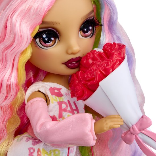 Rainbow High Pretty in Paris-modepop Kia Hart (zachtroze) van 28 cm met statementoutfit, stijlvolle handtas, speelgoed of cadeau voor meisjes, kinderen van 4-12 jaar — afbeelding 4
