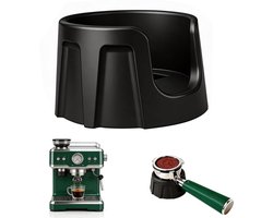 Dailygoods- Tamper Station - Siliconen Tamping Basis met Antislip Onderkant - Zeefhouder - Compact Barista Accessoire - Gelijkmatige Druk - Hittebestendig - Tamping Mat