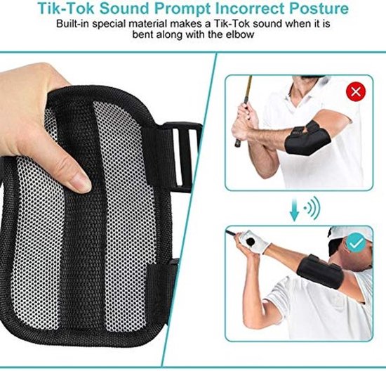 Golf Swing Trainer met Geluidsalarm voor Correcte Ellebooghouding van GOLF — afbeelding 5