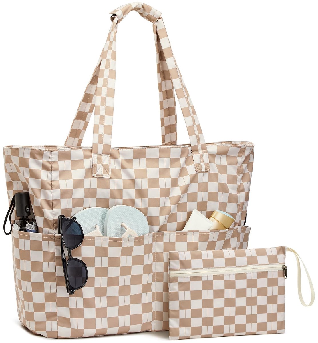Omgoods - XL Strandtas Waterdicht en Zandbestendig met Rits