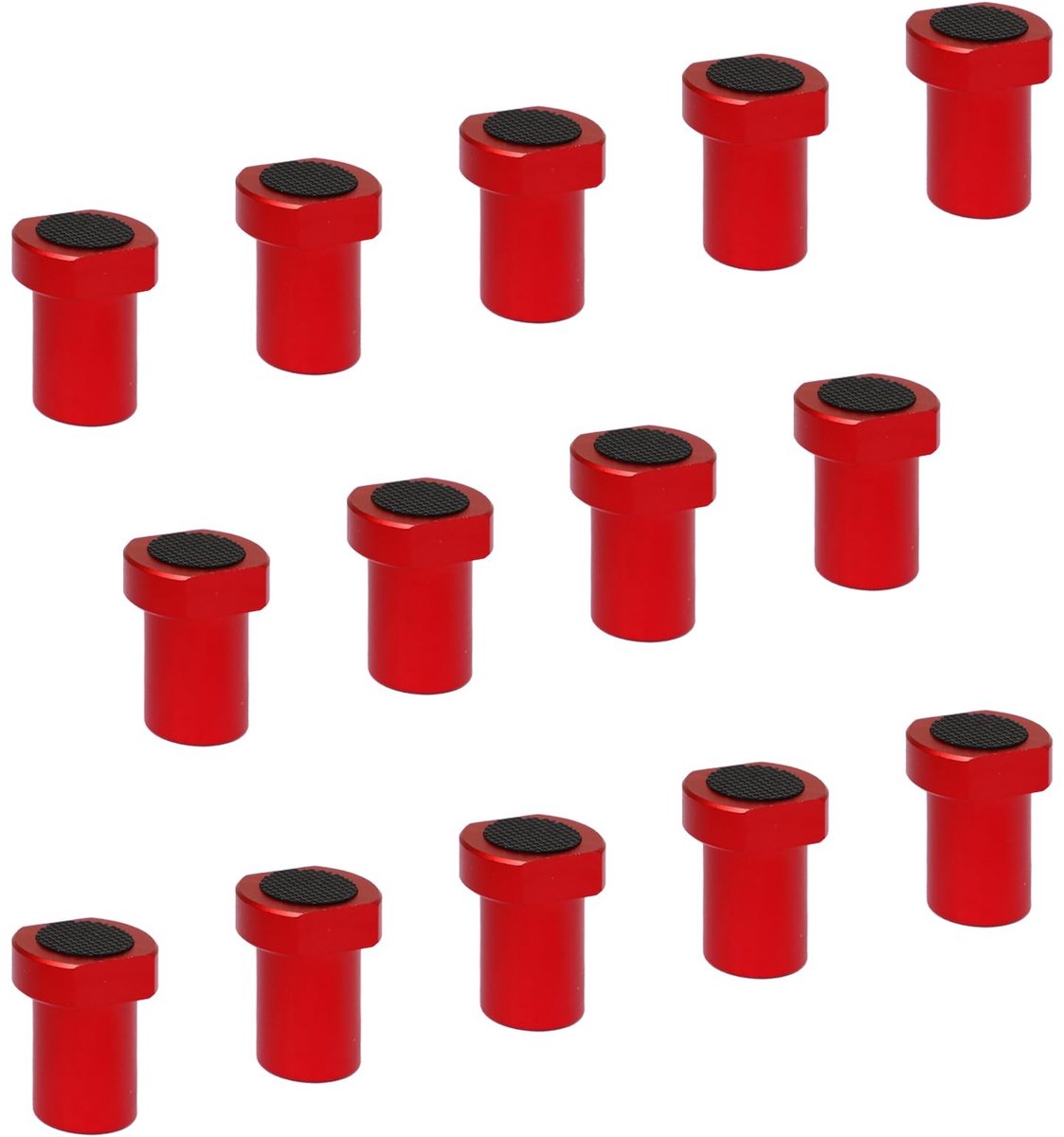 Omgoods - Set van 14 Inklapbare Aluminium Bankhaken 20 mm