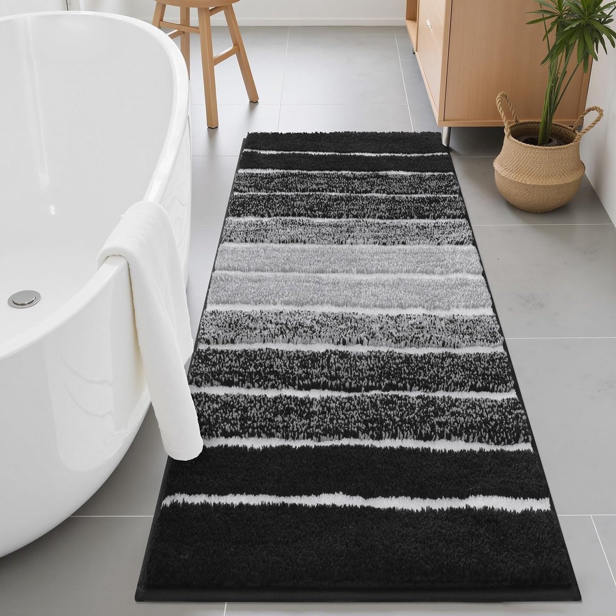Omgoods - Antislip Badmat 60 x 120 cm, Zacht en Absorberend