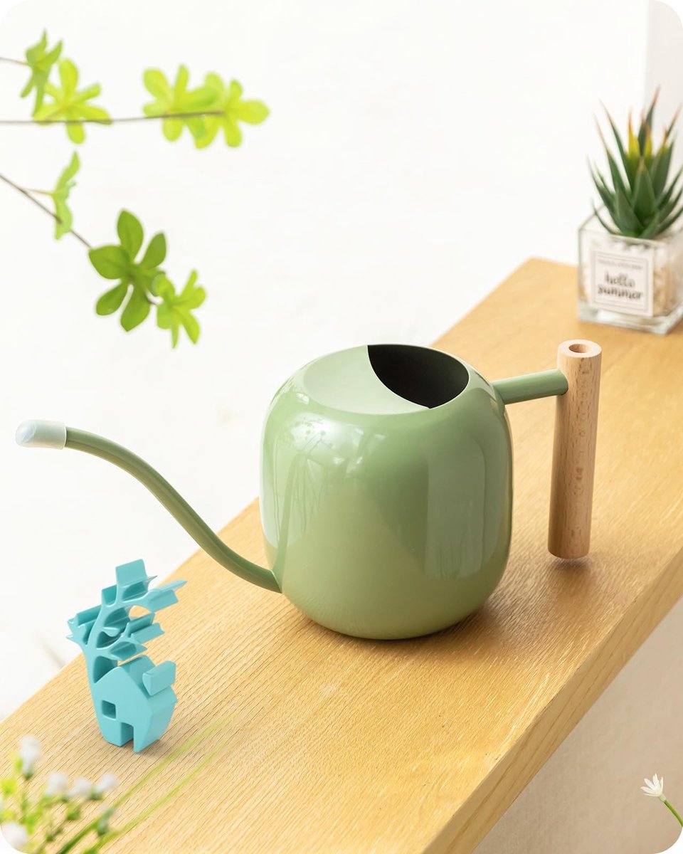 Omgoods - Indoor Gieter - 1.2L Bonsai Gieter met Lange Tuit (Sage Green)