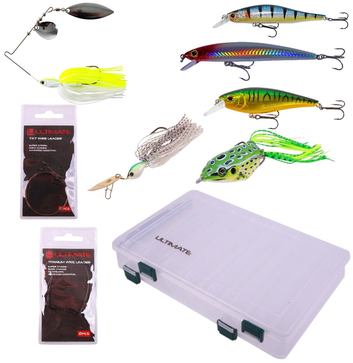 Ultimate Pike Kunstaas Kit Light - Kunstaas Set