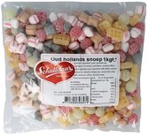 Schuttelaar - Oud Hollandse Snoep Mix - 1 Kilo - Hollandsche - Snoep Van Vroeger - Cadeau - Kado - Moederdag - Vaderdag