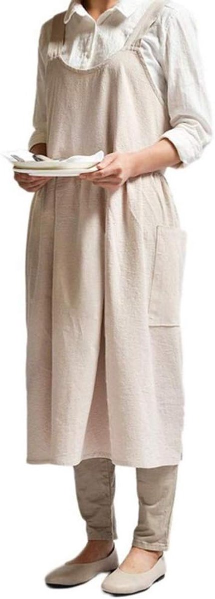 Schorten Thuis Keukenjurk, Baggy Bloemist Shirts, Beige