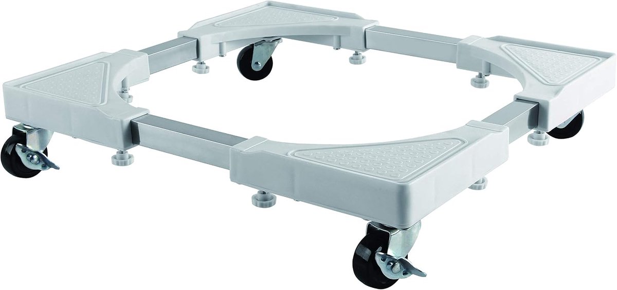 Huishoudapparaat Roller Frame - Voor wasmachines/drogers tot 200 kg - Verstelbaar van 50-70 cm - ShopVlot