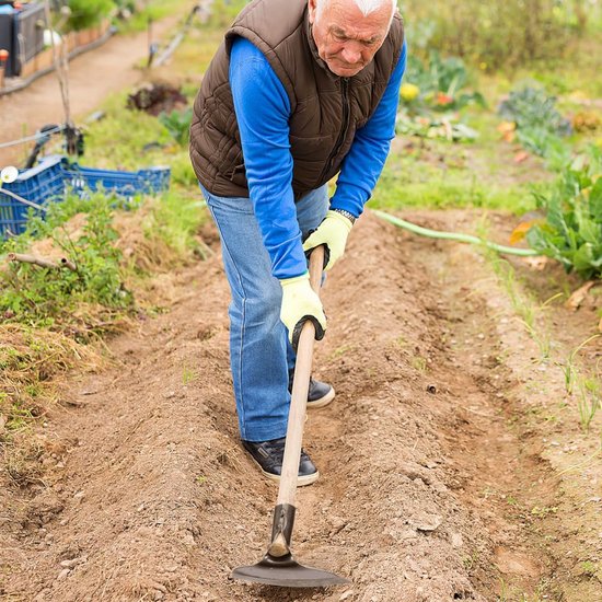 Tuinhakje voor de tuin, reservekop, tuinhakken, hakken, onkruidhakken, ronde kop, oog, vervanging, tuingereedschap, (zonder handvat) — afbeelding 5