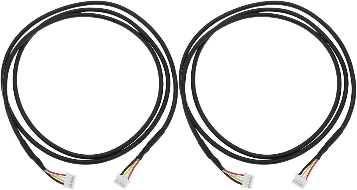 2 stuks JST PH 2.0 4-pins vrouwelijke connector aan beide zijden compatibel met Victron VE.Direct