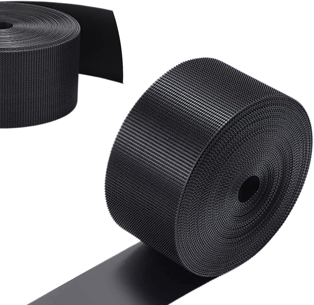 Speelgoedblokker voor onder de bank en onder bed, bankbeschermer, geluidswand, voorkomt dat huisdier- en babyspeelgoed onder de bank of bed komt, bankafdichting, zwart, 11 cm x 6 m