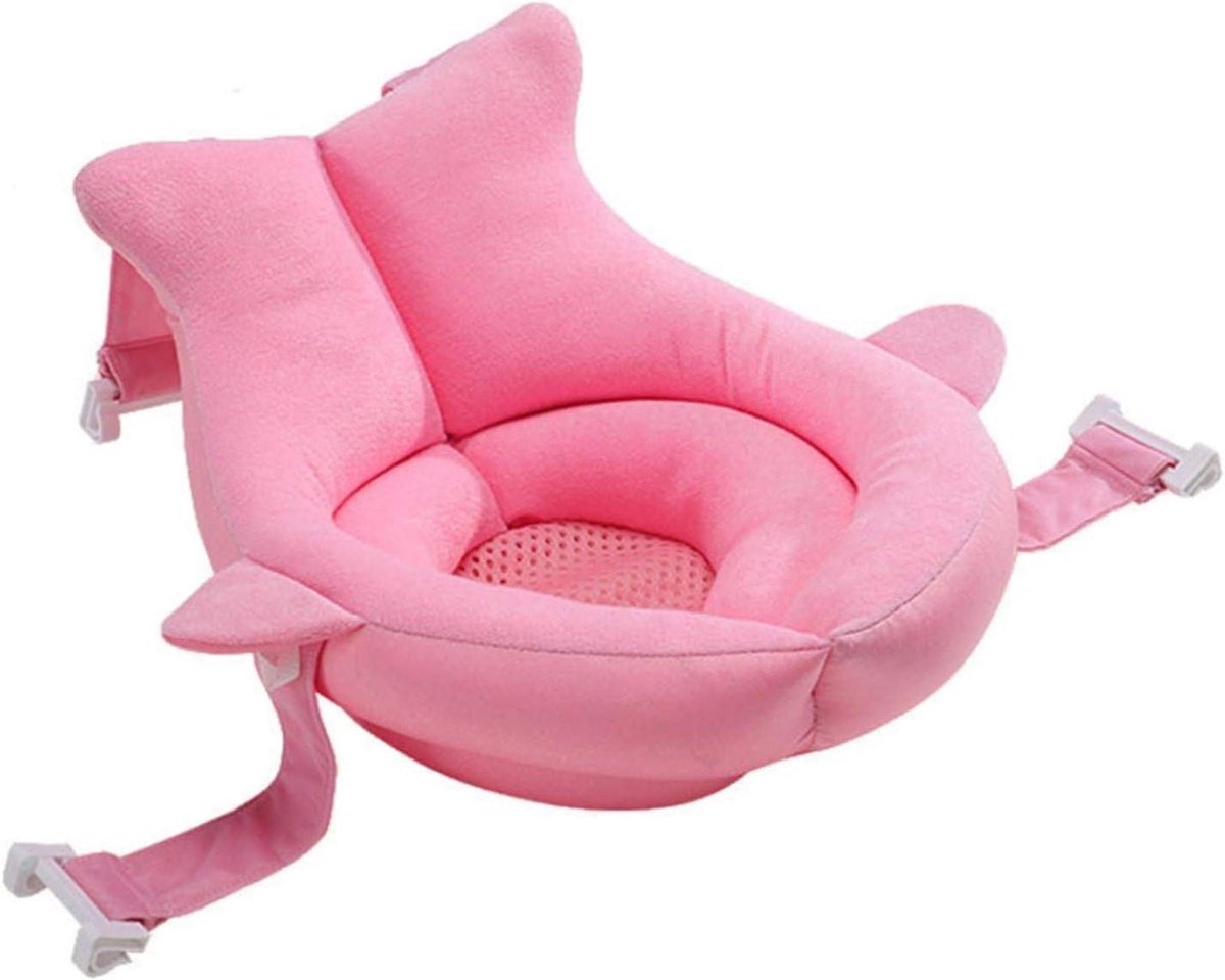 Baby Badmat - Baby Douchemat - Veilig Baden - Imiteert Baarmoeder - 47 x 37 cm - Roze