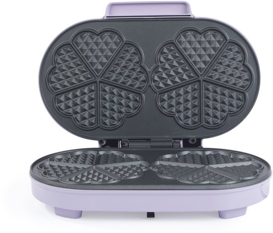 Giles & Posner Dubbele Wafelmachine - Hartvormig - PFAS-vrij van Giles & Posner — afbeelding 4