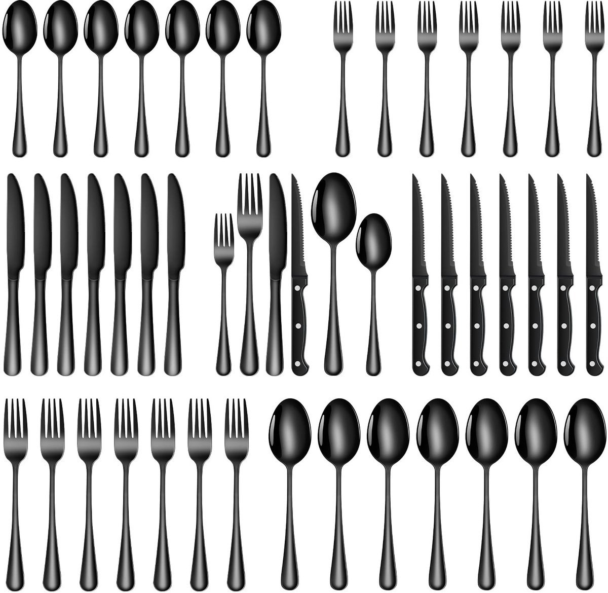 Omgoods - 48-delig Bestekset voor 8 Personen