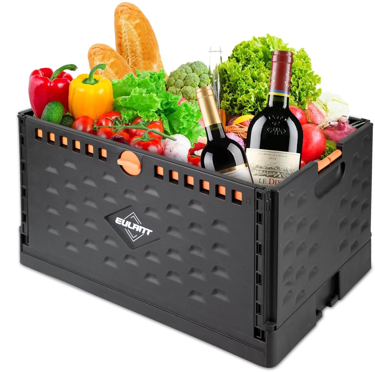 Omgoods - Opvouwbare Opbergdoos voor Boodschappentrolley met 60L Capaciteit