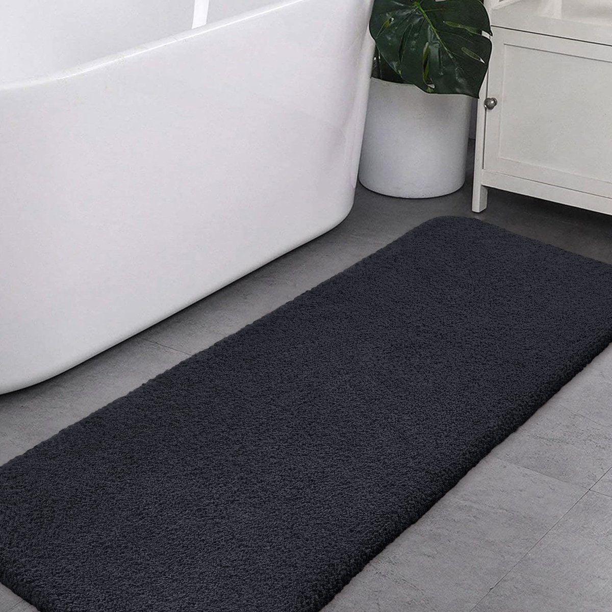 Omgoods - Badmat 50 x 122 cm, Extra Dikke en Super Zachte Badkamer Tapijt