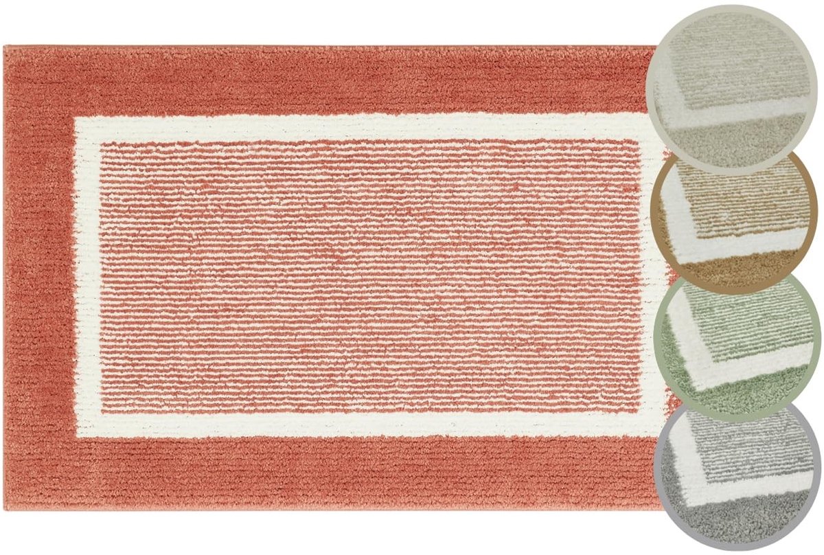 Omgoods - Non-Slip Soft Fluffy Badmat Set voor de Badkamer 40 x 60 cm + 50 x 80 cm
