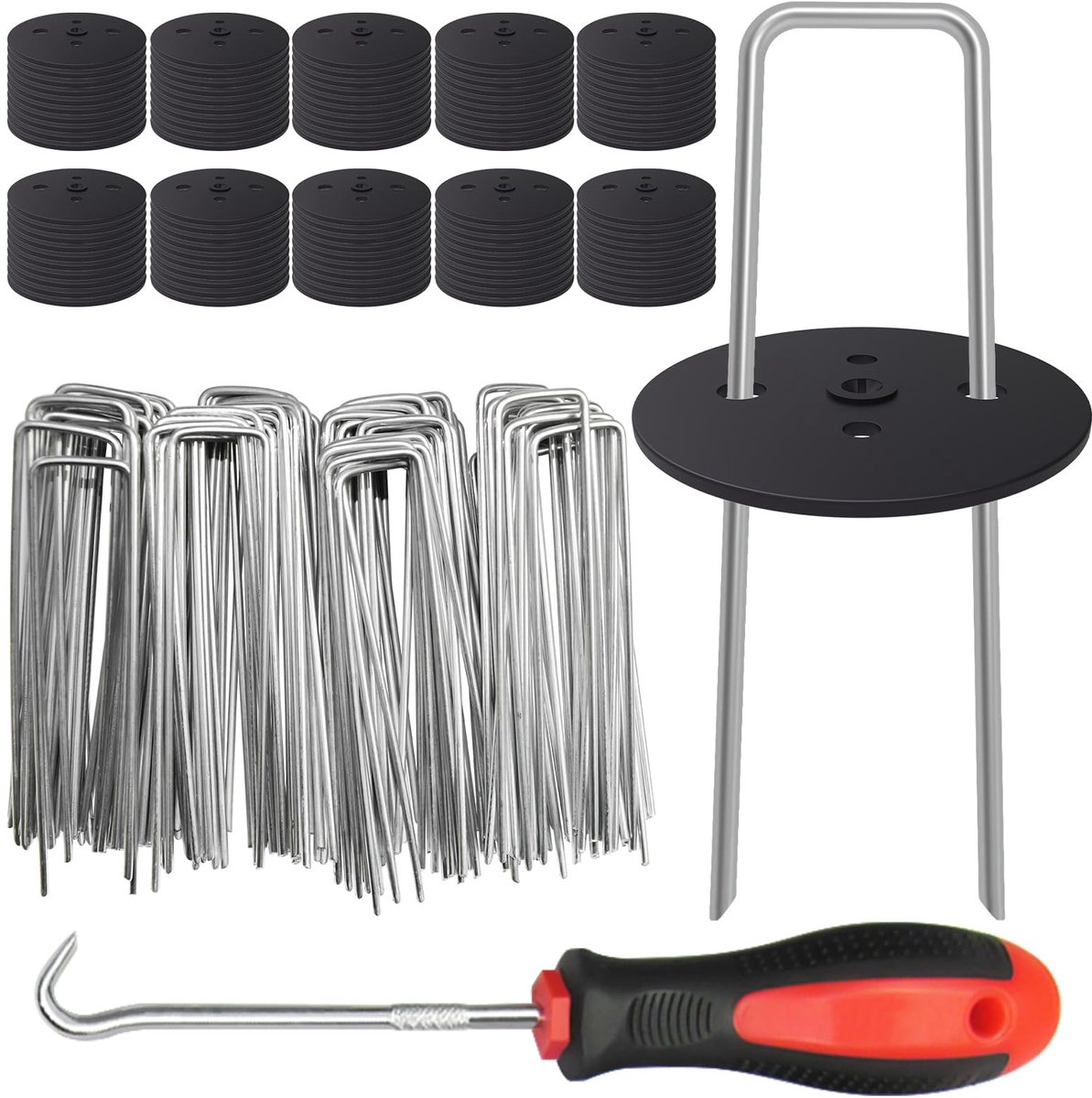 Omgoods - Set van 100 Tuinstekers van 6 Inch
