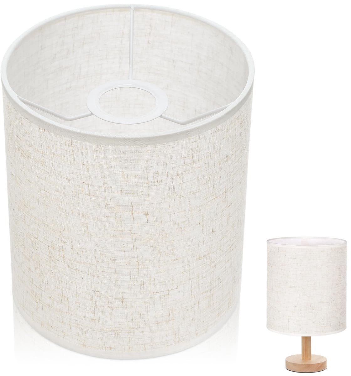 Omgoods- Lampenkap Retro Look - Lampenkap Cilinder - Lampenkap voor Tafellamp - Lampenkap voor Hanglamp - Lampenkap 50 cm - Eenvoudig te Installeren - Lampenkappen