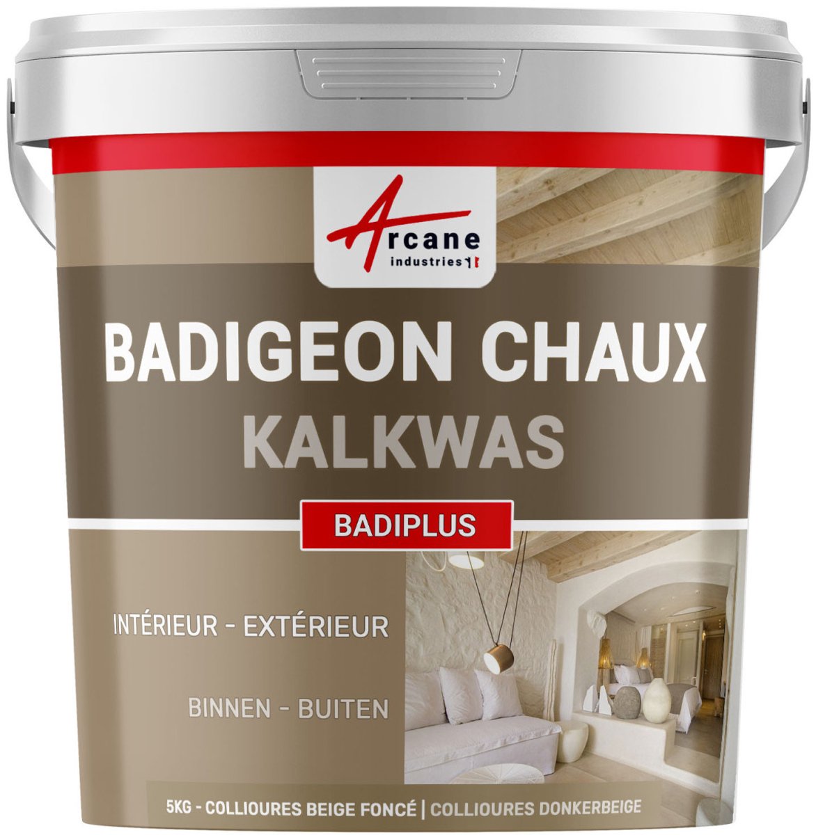 Kalkpleister Binnenmuur en Buitengevel - BADIPLUS